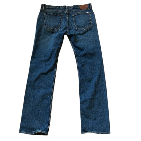 Vans Custom Made For You Straight Leg Jeans Medium Blue 99% Cotton Skater 36x34 - Picture 11 of 16